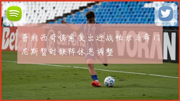 普利西奇伤愈复出迎战帕尔马希门尼斯暂时缺阵休息调整